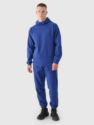 4F Spodnie dresowe joggery męskie - granatowe XL