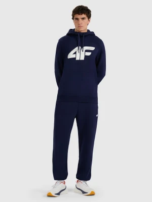 4F Spodnie dresowe joggery męskie - granatowe XXL