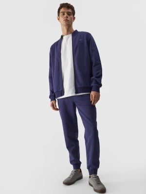 4F Spodnie dresowe joggery męskie - granatowe S