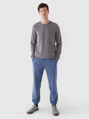 4F Spodnie dresowe joggery męskie - niebieskie 3XL