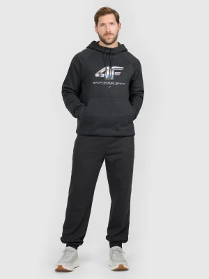 4F Spodnie dresowe joggery męskie - szare M