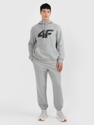 4F Spodnie dresowe joggery męskie - szare S