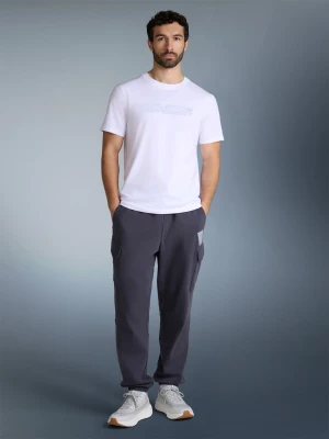 4F Spodnie dresowe joggery męskie - szare XXL