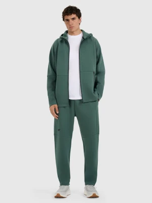 4F Spodnie dresowe joggery męskie - zielone XXL