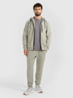 4F Spodnie dresowe joggery męskie - zielone M