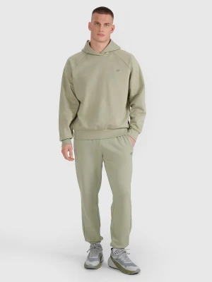4F Spodnie dresowe joggery uniseks - oliwkowe S