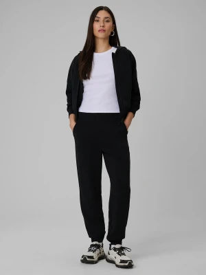 4F Spodnie dresowe z modalem joggery damskie - czarne XS