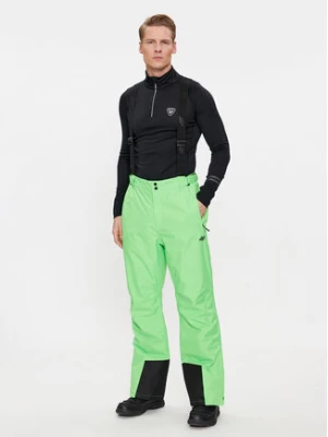 4F Spodnie narciarskie 4FAW23TFTRM361 Zielony Regular Fit