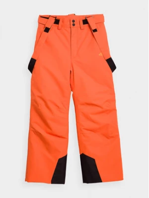 4F Spodnie narciarskie 4FJAW23TFTRM358 Pomarańczowy Regular Fit