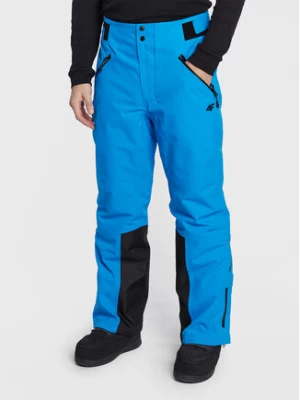 4F Spodnie narciarskie H4Z22-SPMN006 Niebieski Regular Fit
