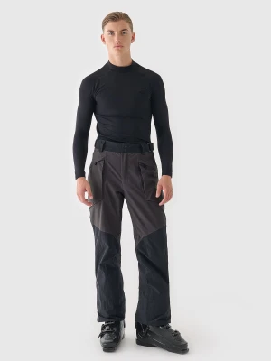 4F Spodnie narciarskie membrana 10000 męskie - szare XXL