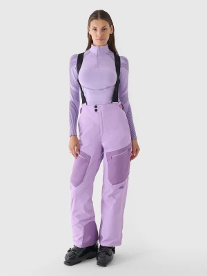 4F Spodnie narciarskie membrana 15000 damskie - fioletowe M
