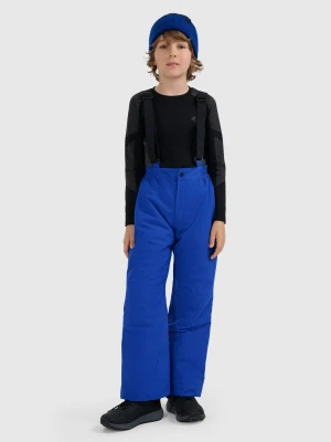 4F Spodnie narciarskie membrana 5000 chłopięce - niebieskie 146 (10-11 lat)