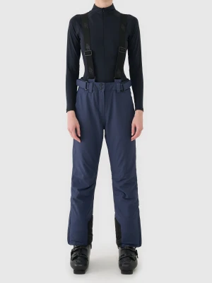 4F Spodnie narciarskie membrana 5000 damskie - granatowe M