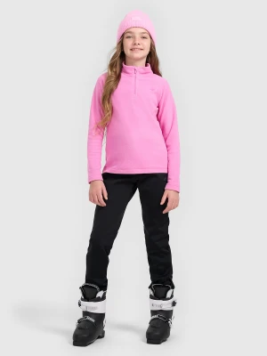 4F Spodnie narciarskie softshell membrana 5000 dziewczęce - czarne 140 (9-10 lat)