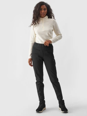 4F Spodnie narciarskie softshellowe membrana 10000 damskie - czarne XXL