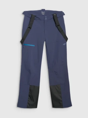 4F Spodnie narciarskie softshellowe membrana 10000 męskie - granatowe 3XL