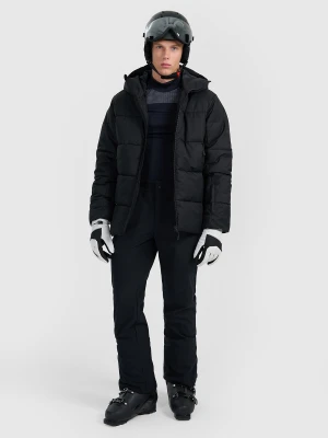 4F Spodnie narciarskie softshellowe membrana 8000 męskie - czarne L