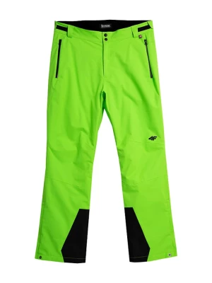 4F Spodnie narciarskie w kolorze czarno-zielonym rozmiar: S