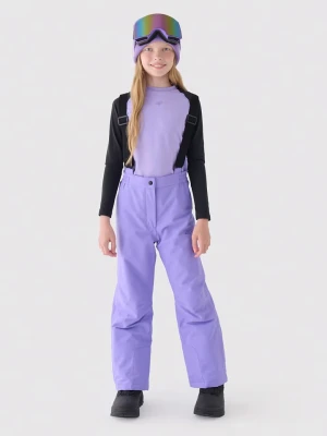 4F Spodnie narciarskie w kolorze fioletowym rozmiar: 140
