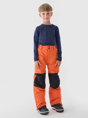 4F Spodnie narciarskie w kolorze pomarańczowym rozmiar: 164