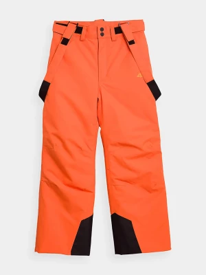 4F Spodnie narciarskie w kolorze pomarańczowym rozmiar: 164