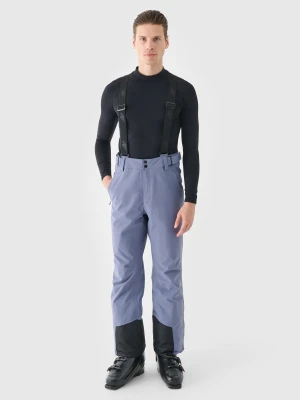 4F Spodnie narciarskie z szelkami membrana 5000 męskie - granatowe 3XL