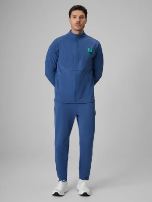 4F Spodnie piłkarskie szybkoschnące męskie - denim S