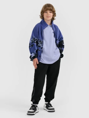 4F Spodnie polarowe chłopięce - czarne 140 (9-10 lat)