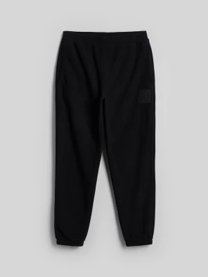 4F Spodnie polarowe joggery męskie - czarne XXL