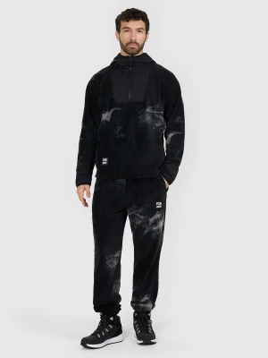 4F Spodnie polarowe męskie - czarne M