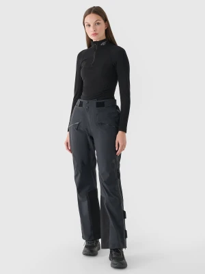 4F Spodnie skiturowe membrana 20000/40000 damskie - czarne L