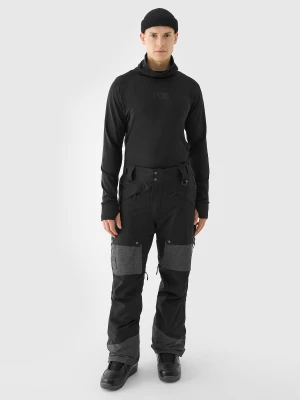 4F Spodnie snowboardowe membrana 10000 męskie - czarne L