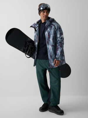 4F Spodnie snowboardowe membrana 15000 męskie - zielone S