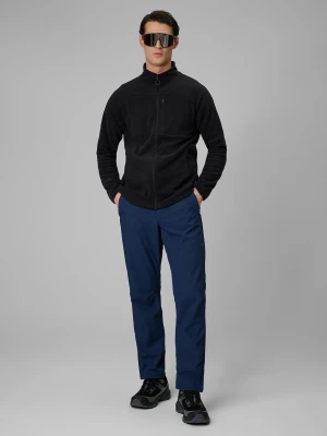 4F Spodnie softshellowe membrana 5000 męskie - granatowe L