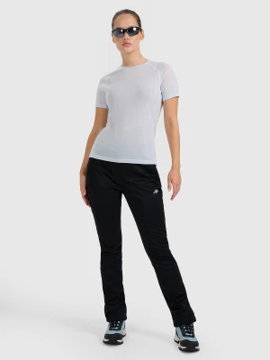 4F Spodnie softshellowe membrana 8000 damskie - czarne S