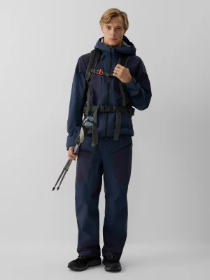 4F Spodnie trekkingowe 4F PRO wodoodporne membrana 20000 męskie - denim M Granatowy