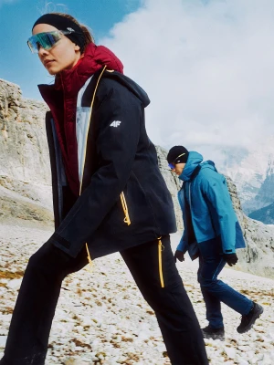 4F Spodnie trekkingowe damskie - czarne L