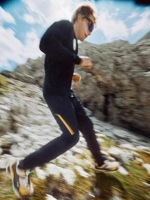 4F Spodnie trekkingowe męskie - czarne L