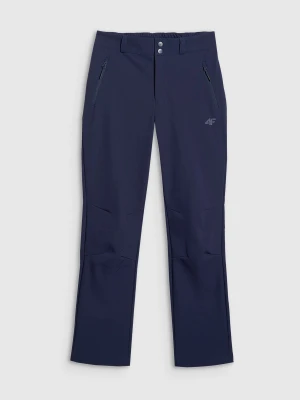4F Spodnie trekkingowe softshell membrana 10000 damskie - granatowe XXL