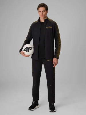 4F Spodnie treningowe szybkoschnące męskie 4F x Robert Lewandowski - czarne S