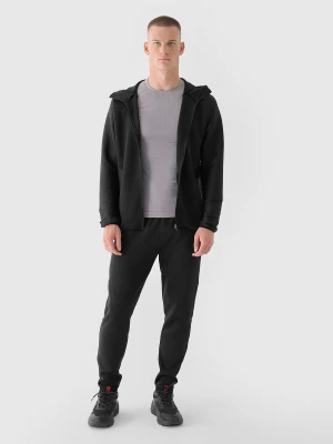 4F Spodnie treningowe szybkoschnące męskie 4F x Robert Lewandowski - czarne XL