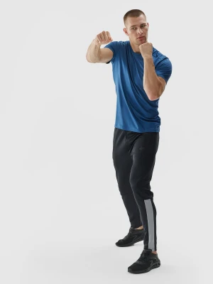 4F Spodnie treningowe szybkoschnące męskie - czarne S