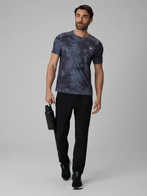 4F Spodnie treningowe szybkoschnące męskie - czarne L