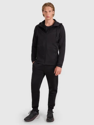 4F Spodnie treningowe szybkoschnące męskie - czarne S