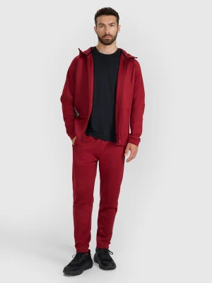 4F Spodnie treningowe szybkoschnące męskie - czerwone 3XL