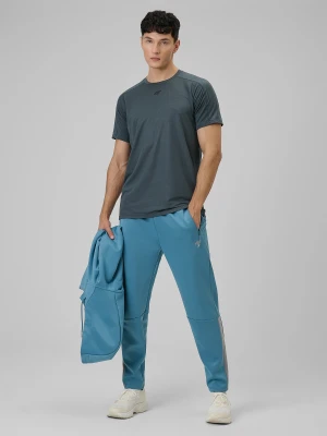 4F Spodnie treningowe szybkoschnące męskie - granatowe S