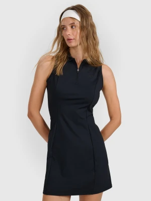 4F Sukienka tenisowa damska - czarna M
