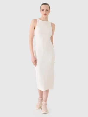 4F Sukienka w kolorze kremowym rozmiar: S