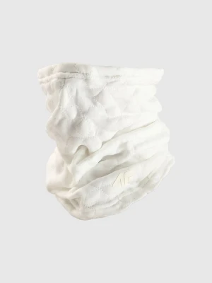 4F Szal-koło w kolorze białym rozmiar: onesize